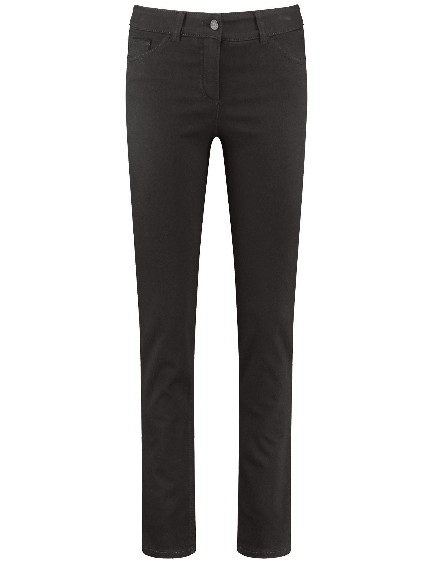 GERRY WEBER Slim-fit-Jeans Hose Jeans black black denim