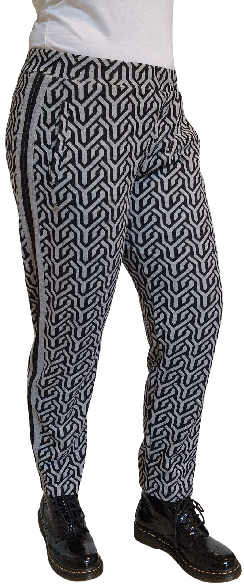 Gio Milano Relaxhose G29-6600, Gio Milano Hose Ornament Jaquard