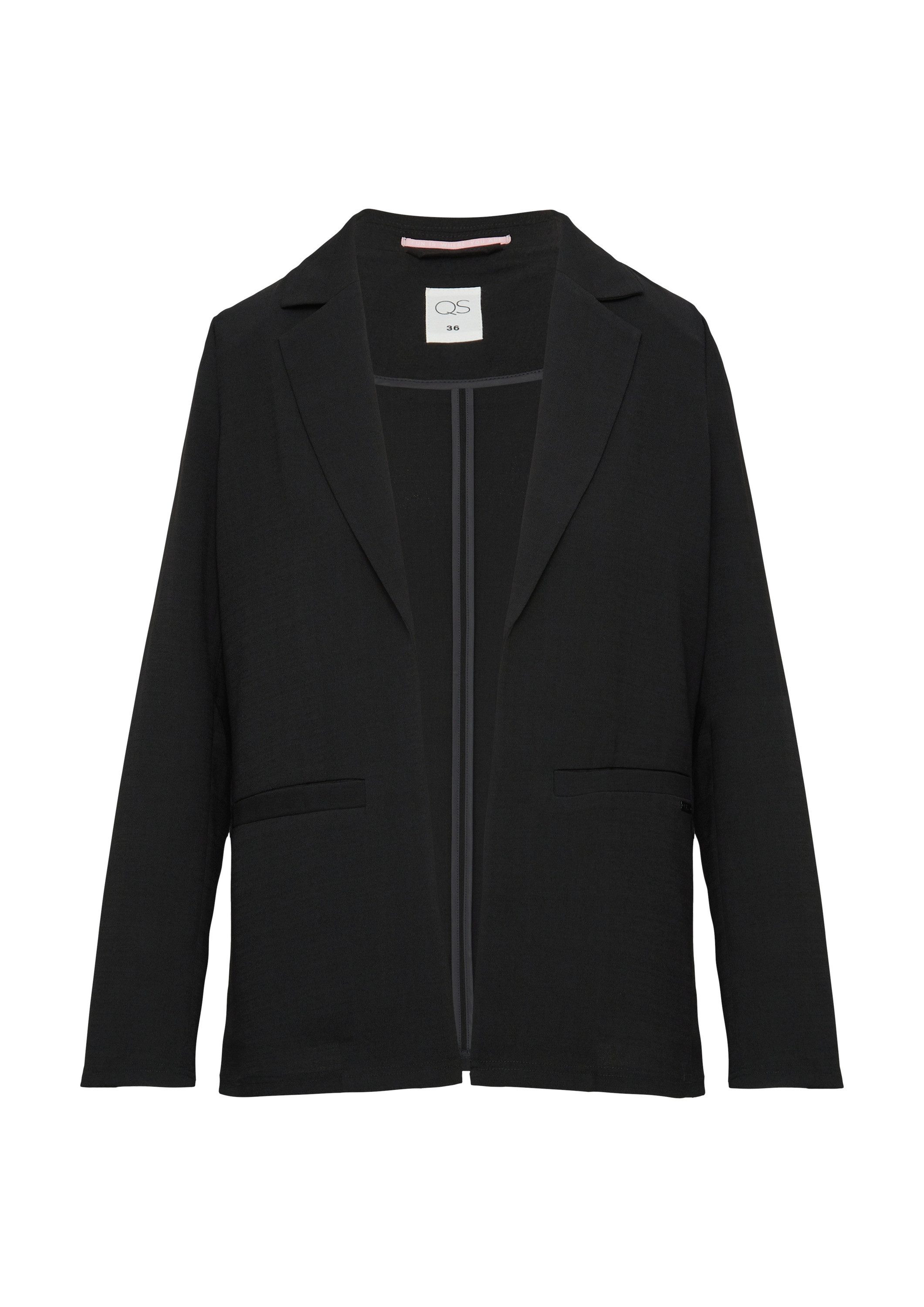 QS Jackenblazer Indoor-Blazer leichter Blazer im Regular Fit günstig online kaufen