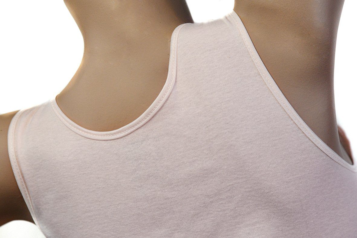 Toker Collection® Achselhemd Damen Unterhemd mit extra breiter Spitze (1 Stück, einzeln gepackt) Spitze in vielen Varianten