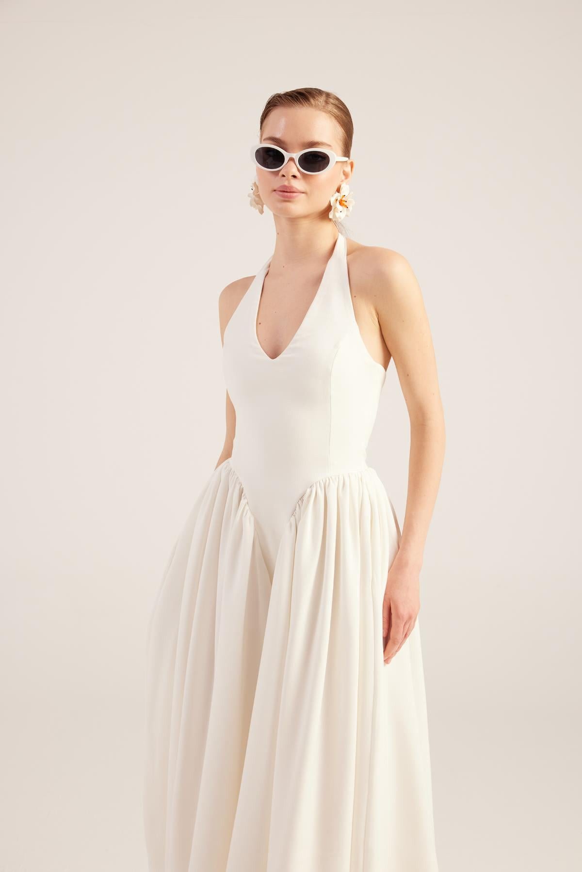 HOLLY LOLLY Midikleid Ophelia Kleid mit Halsband