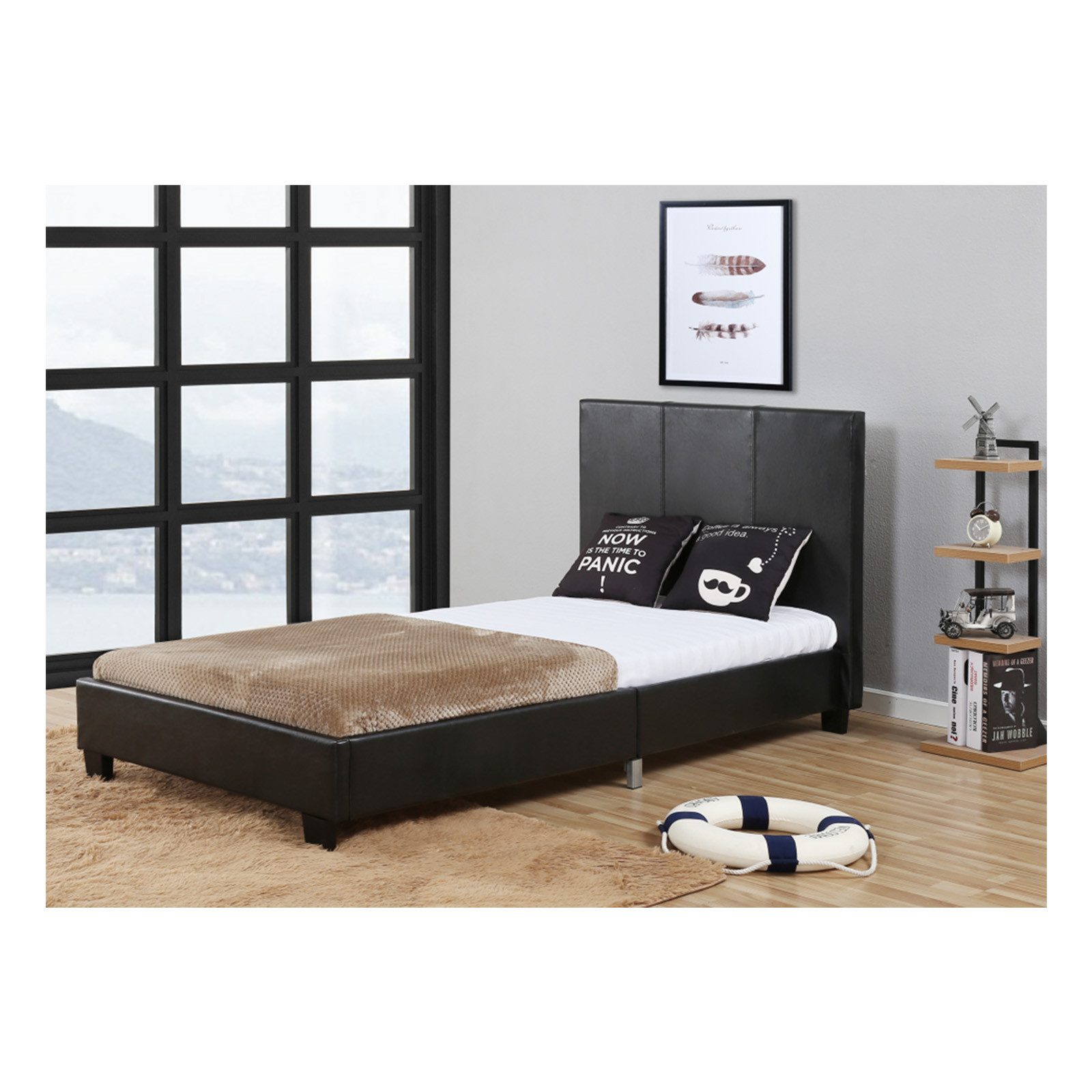 HTI-Living Bettgestell Doppelbett Fina 180 x 200 (Stück, 1-tlg., 1x Bett Fina inkl. Lattenrost, ohne Matratze), Bettgestell inkl. Lattenrost