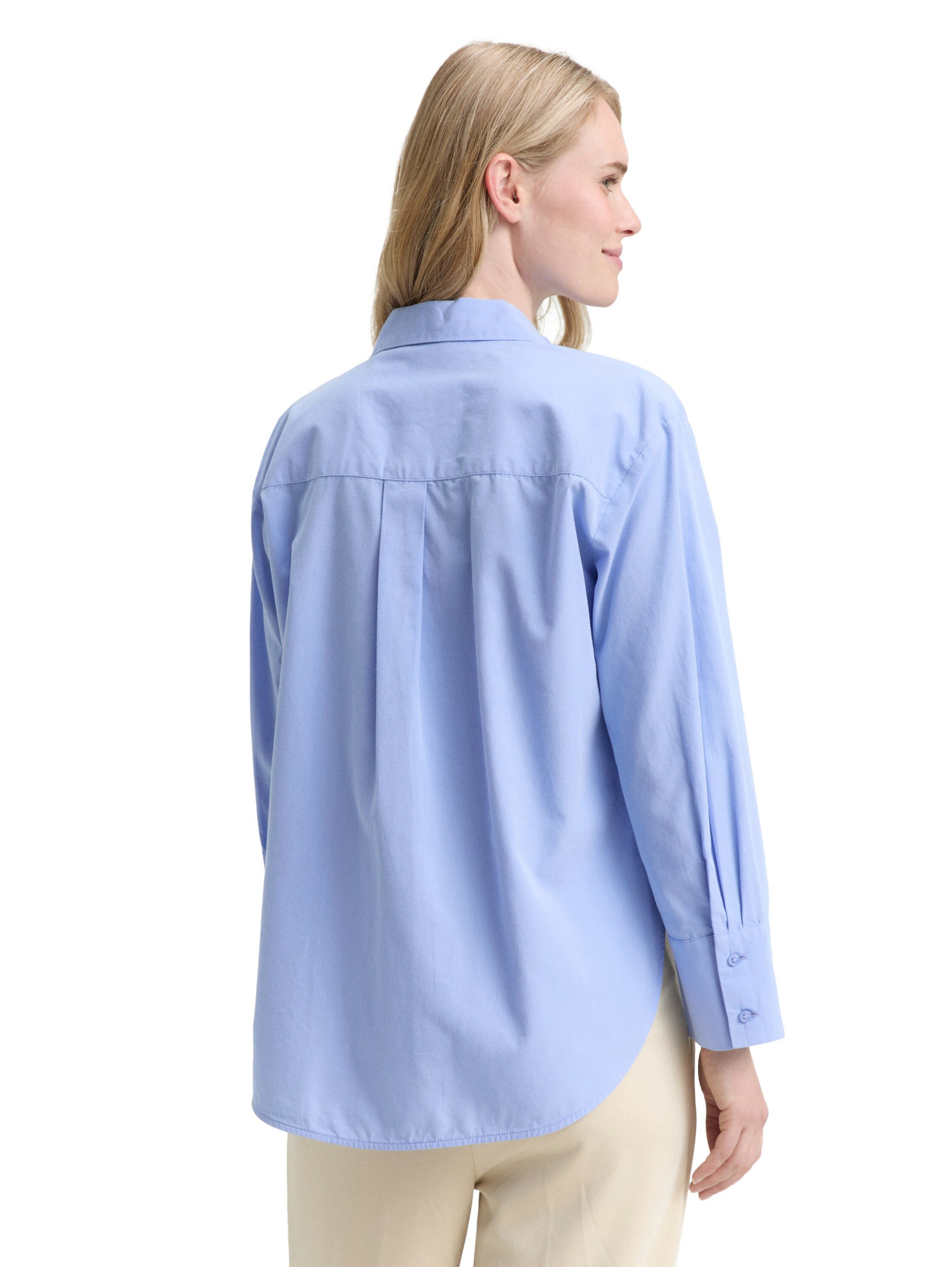 TOM TAILOR Hemdbluse mit Manschetten günstig online kaufen