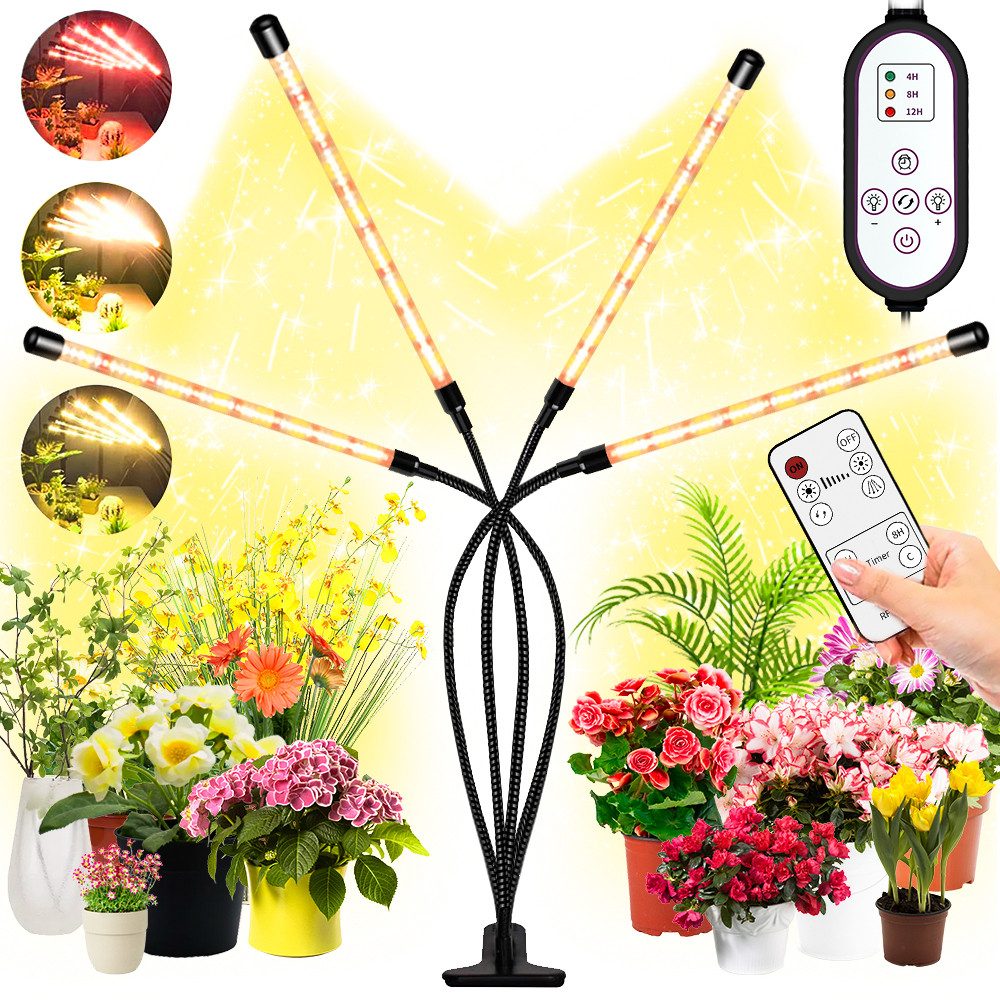 MUPOO Pflanzenlampe Pflanzenlampe,Vollspektrum Pflanzenlicht,Wasserdichte, günstig online kaufen