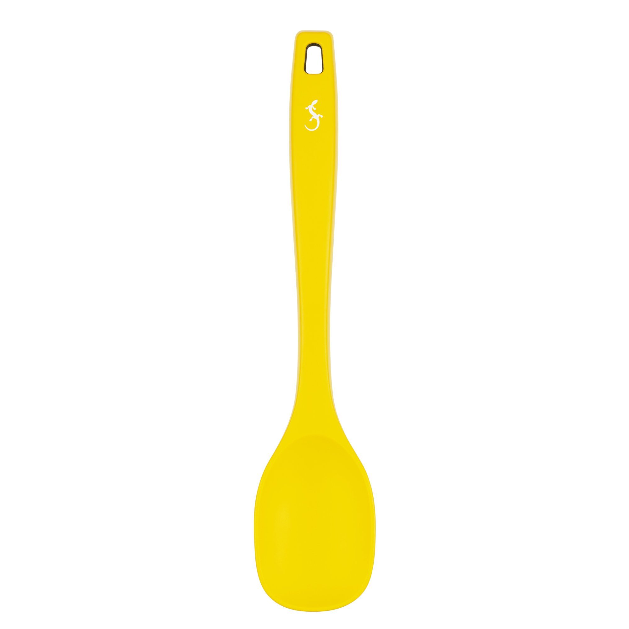 Lurch Kochlöffel Smart Tool lemonade Silikon 28 cm, Mit praktischer Aufhänge-Öse