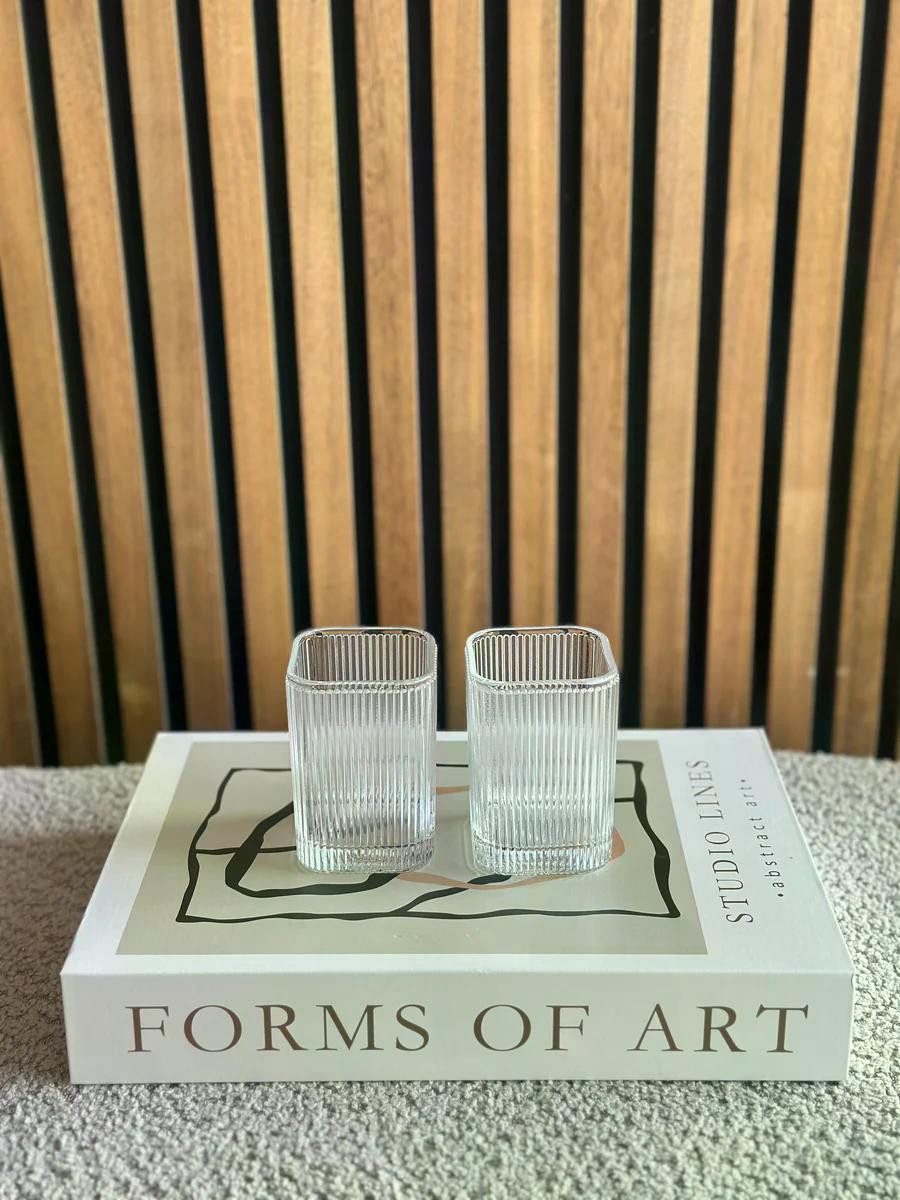 EmirtexHome Glas Line 6er Trinkgläser Set