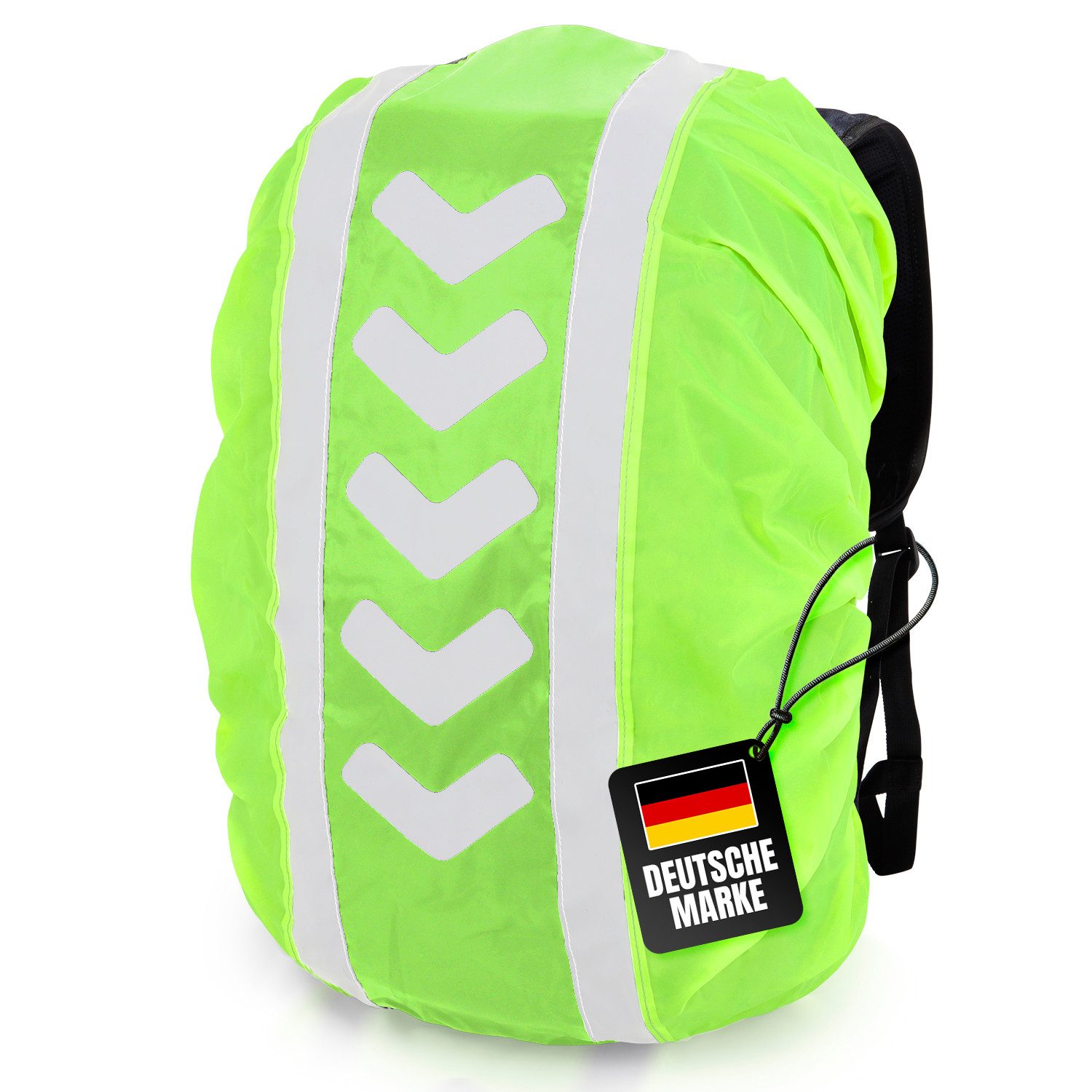 FLEXEO Rucksack-Regenschutz mit Reflexstreifen 40-55 Liter günstig online kaufen
