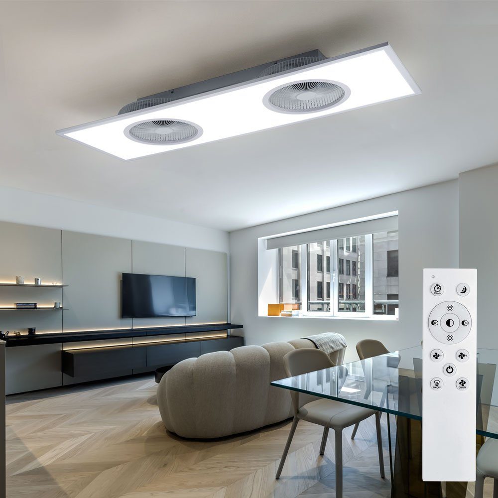 JUST LIGHT Deckenventilator, Deckenventilator mit Beleuchtung günstig online kaufen