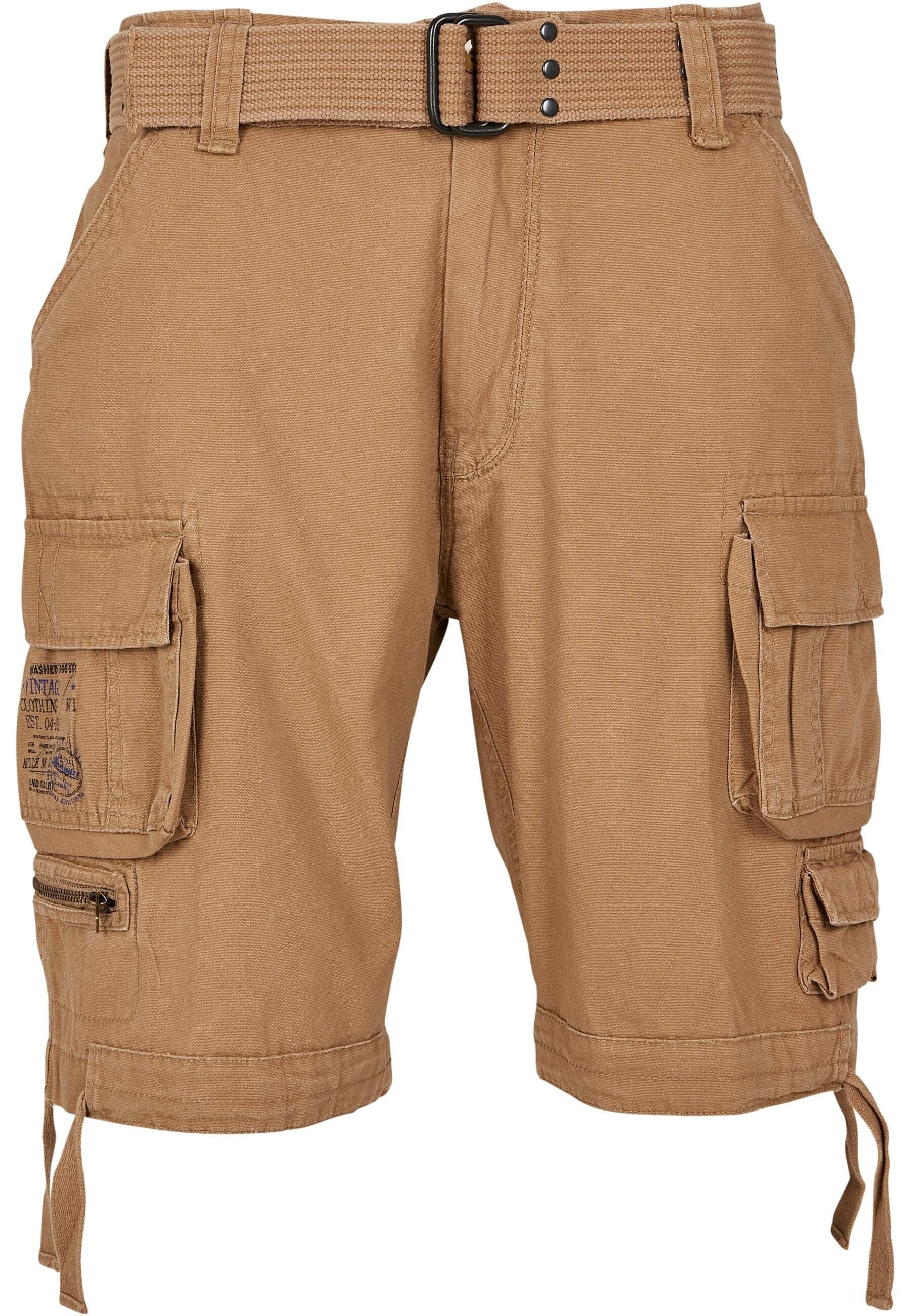 Brandit Stoffhose Herren Vintage (1-tlg) Savage beige Shorts Cargo