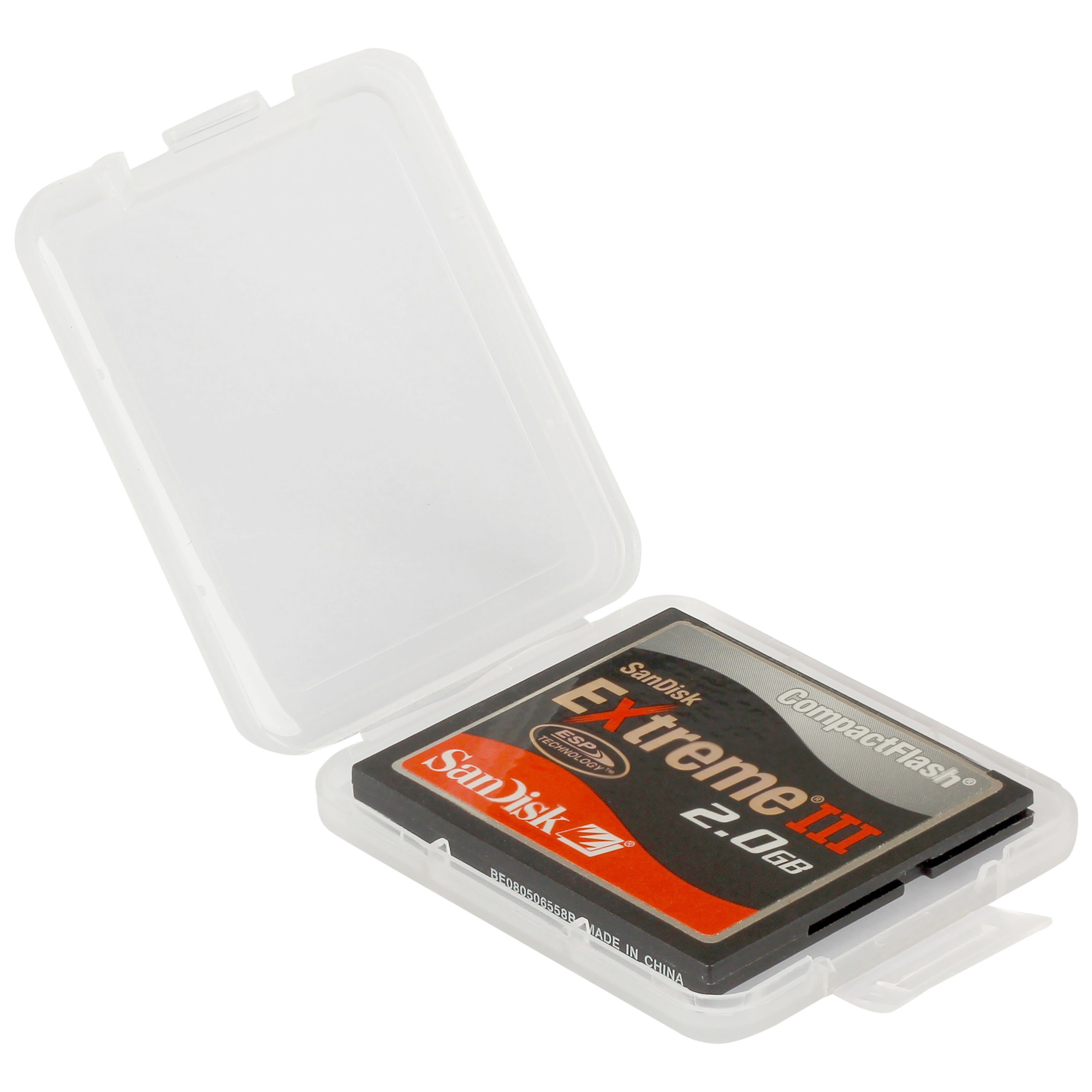 Poppstar Aufbewahrungsbox Compact Flash Speicherkarten Schutzbox günstig online kaufen