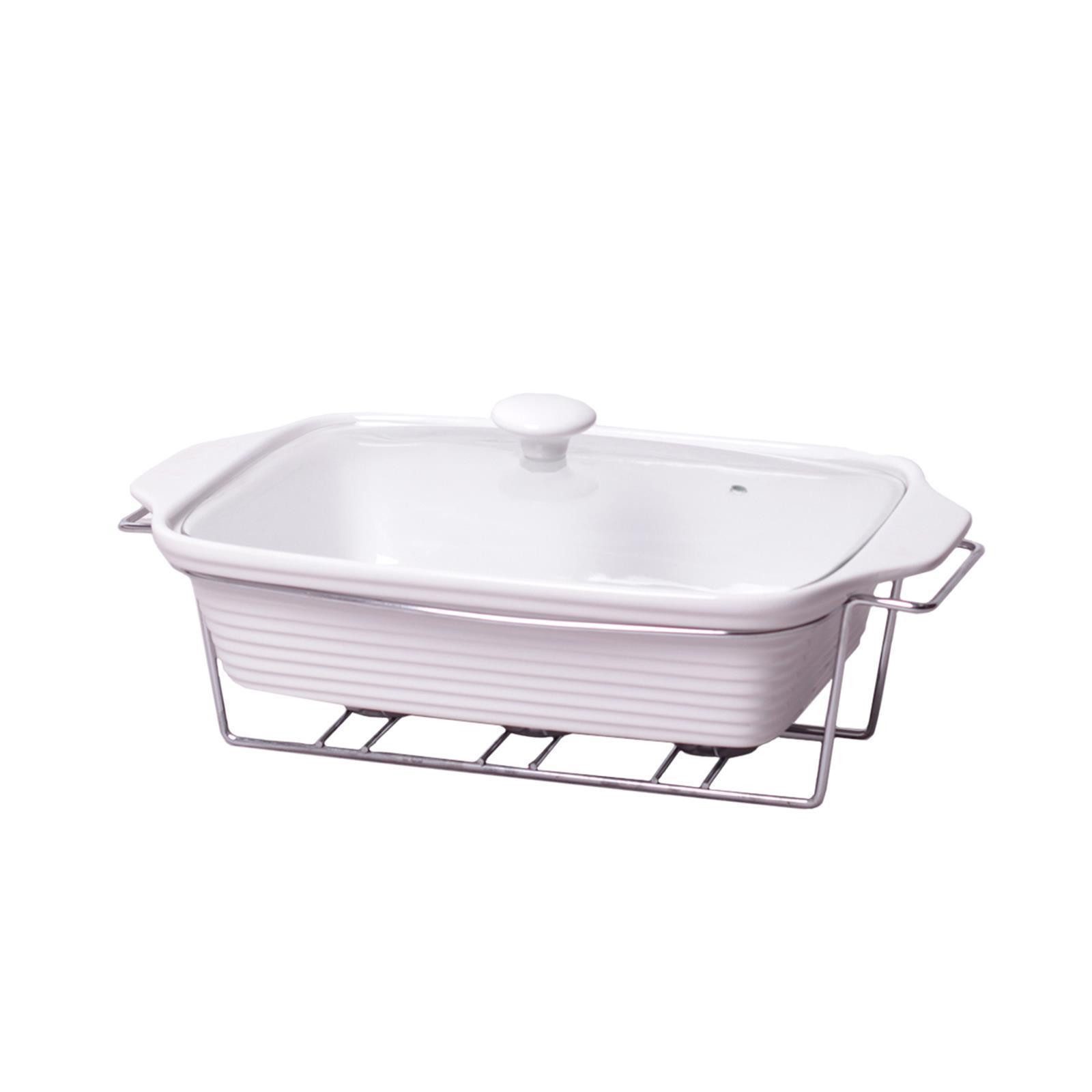 4BIG.fun Backform Speisenwärmer 3 L Wärmebehälter Chafing-Dish