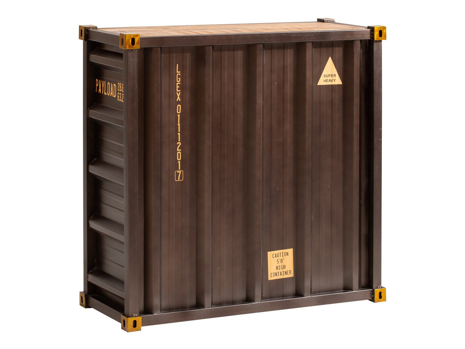 massivum Bartisch Cargon, Bartresen im Container Design