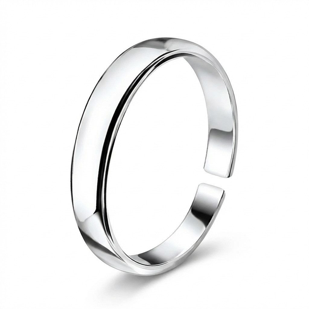 schmuck23 Zehenring Zehenring Zehring fein schlicht zeitlos 925 Silber Ring Damen Fuß