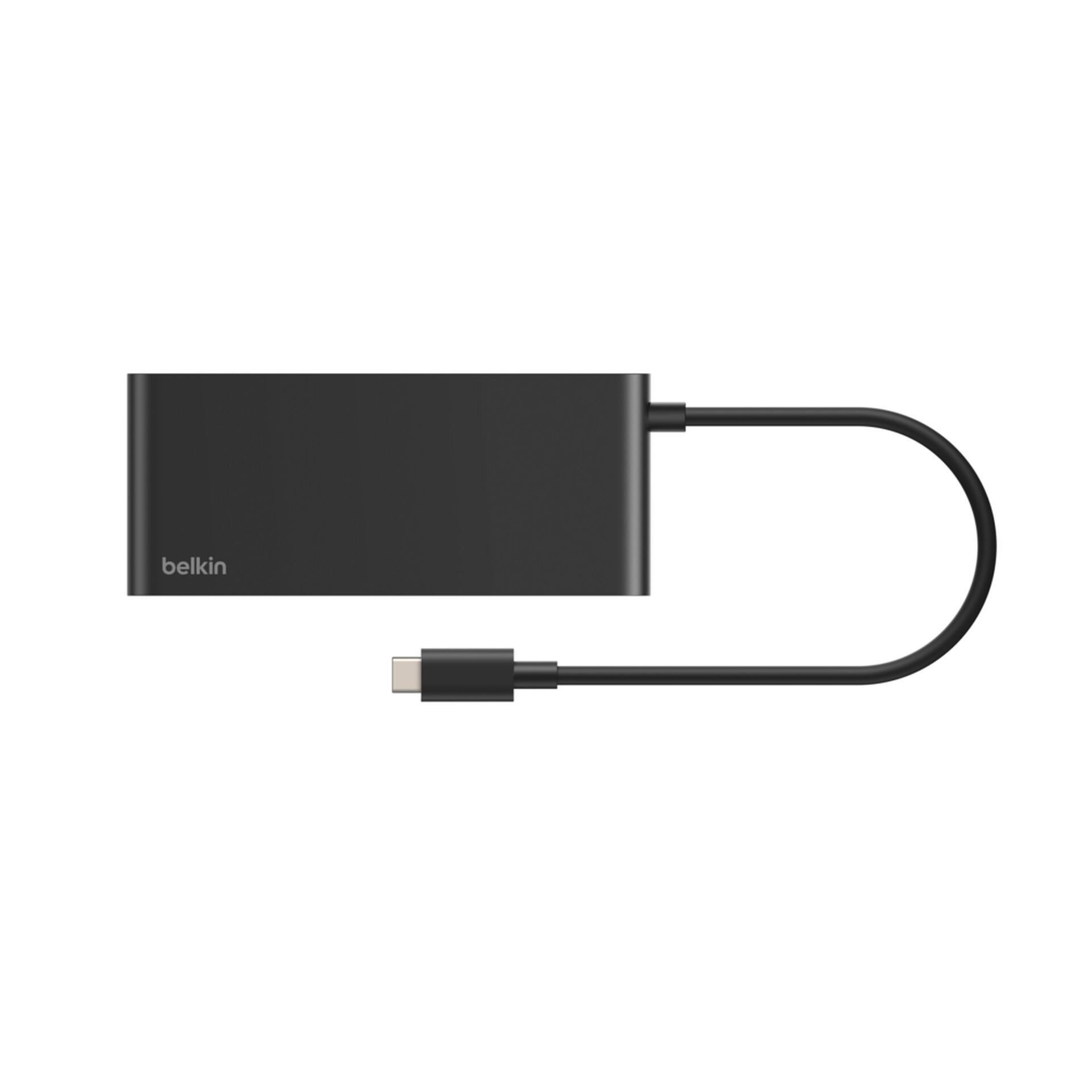 Belkin Laptop-Dockingstation Connect 7-in-1 USB-C Hub mit Dual USB-C Ports