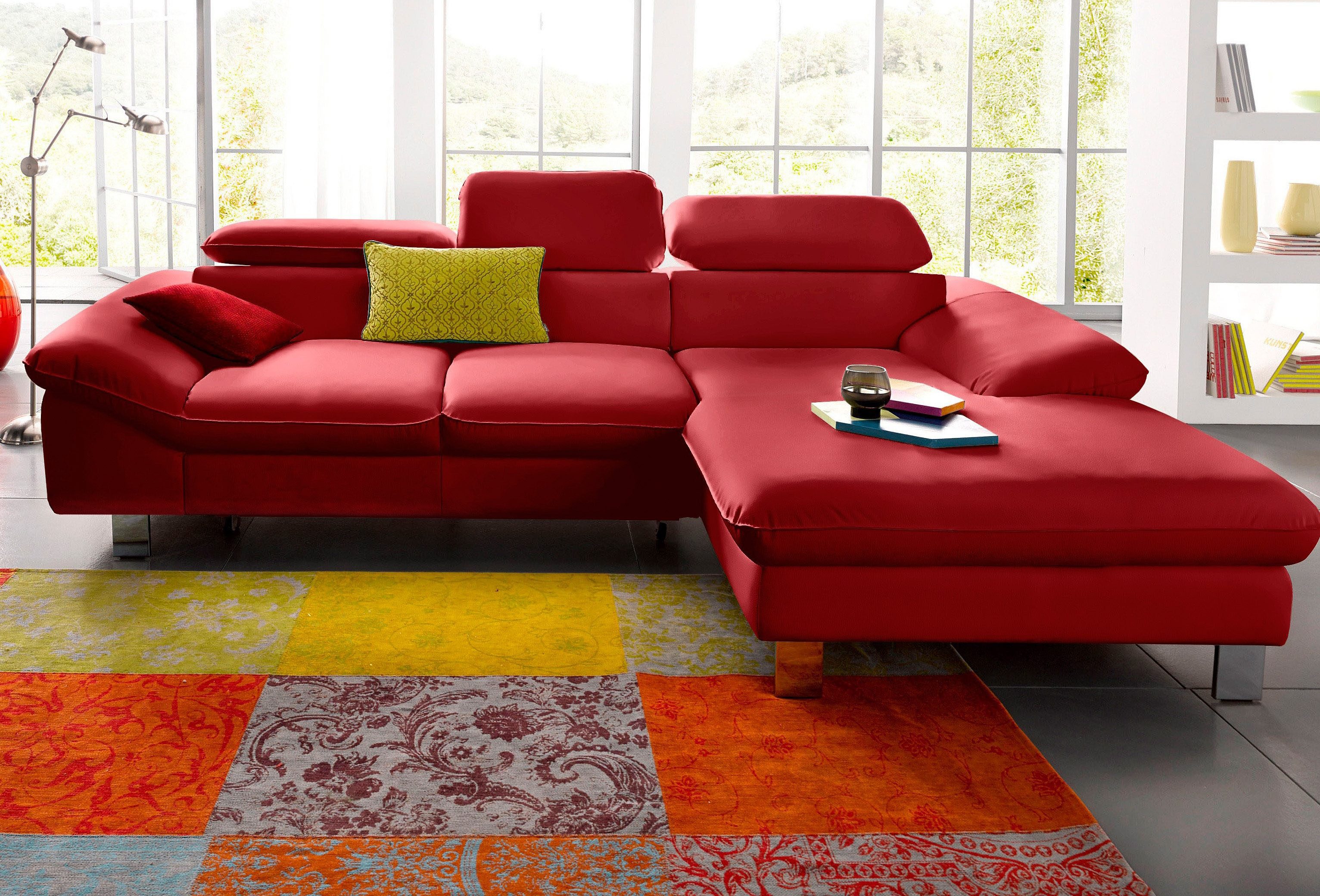COTTA Ecksofa Driver L-Form, B: 268 cm, Kopfteilverstellung, optional Bettfunktion & Bettkasten