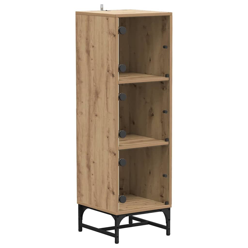 vidaXL Sideboard Sideboard Artisan-Eiche 35 x 37 x 117 cm (1 St)