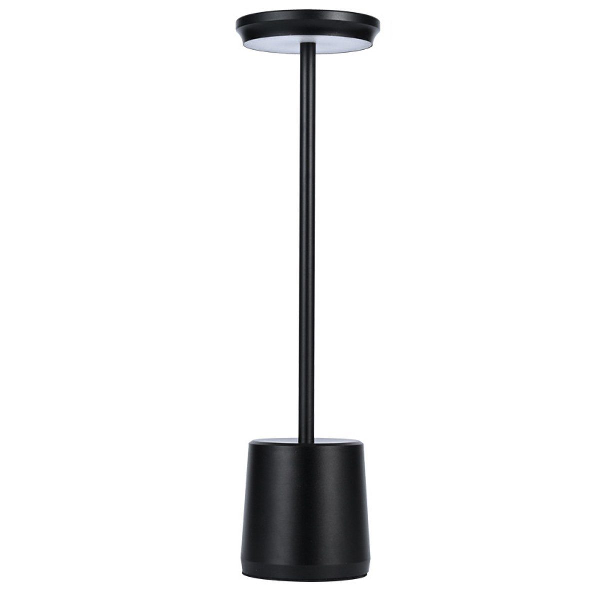 DOPWii LED Schreibtischlampe 1.6W Schreibtischlampe,490*340mm Lampenkörper aus Aluminium,Dimmbar Schwarz
