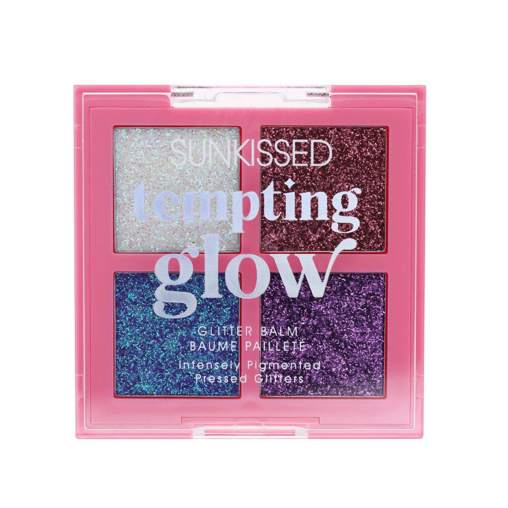 SUNKISSED Lidschatten Tempting Glow Glitter Balm Lidschattenpalette