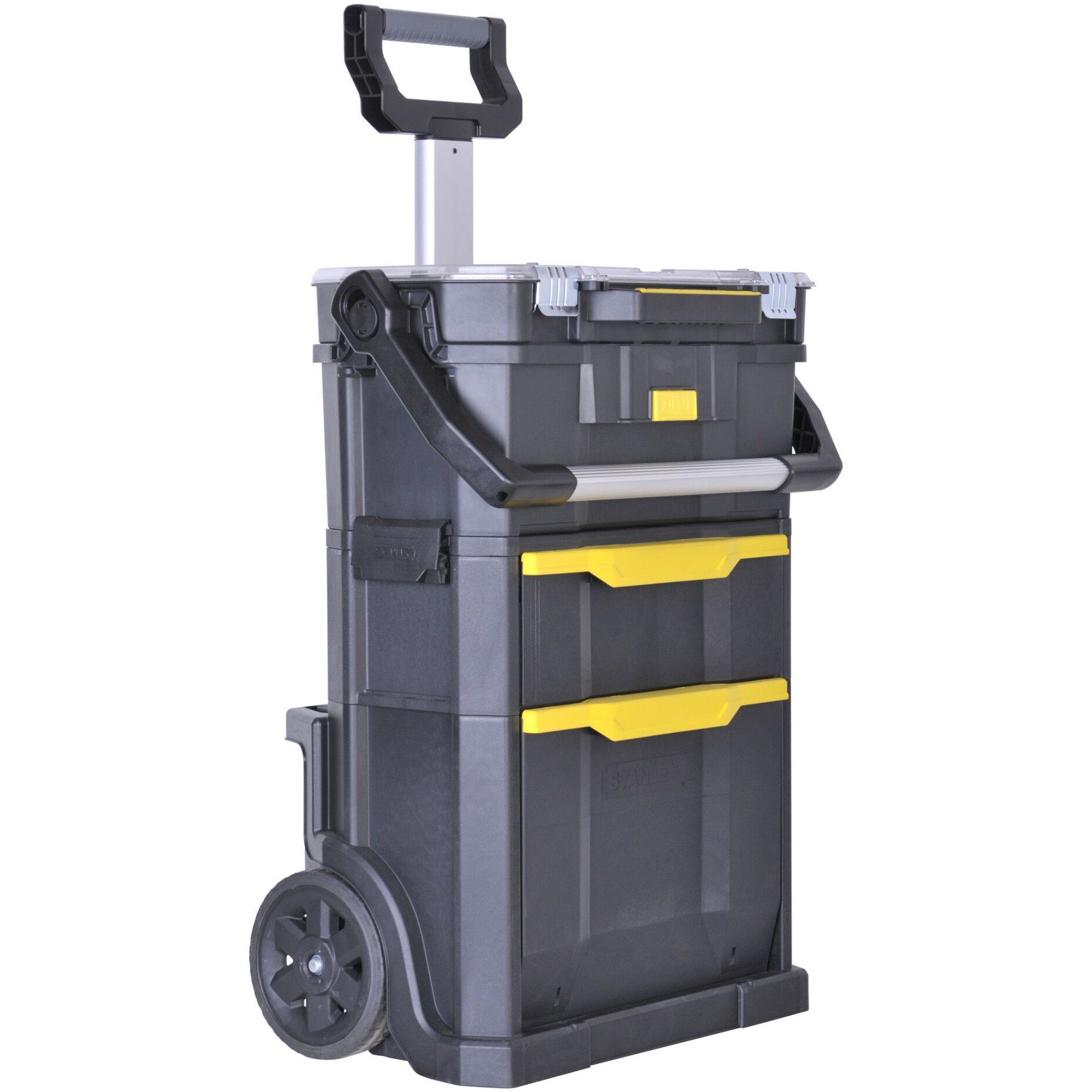 Stanley STANLEY Werkstatt Trolley 2-IN-1, Rollende Stanley Werkzeugbox