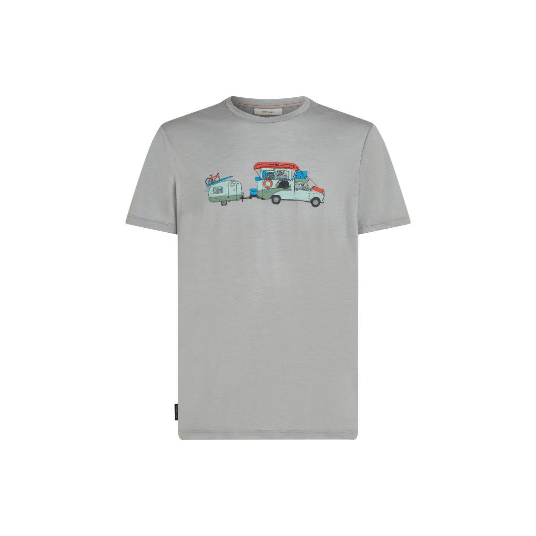 Icebreaker T-Shirt Wander-/Freizeit Merino 150 Tech Lite Transportage (100% Merinowolle)
