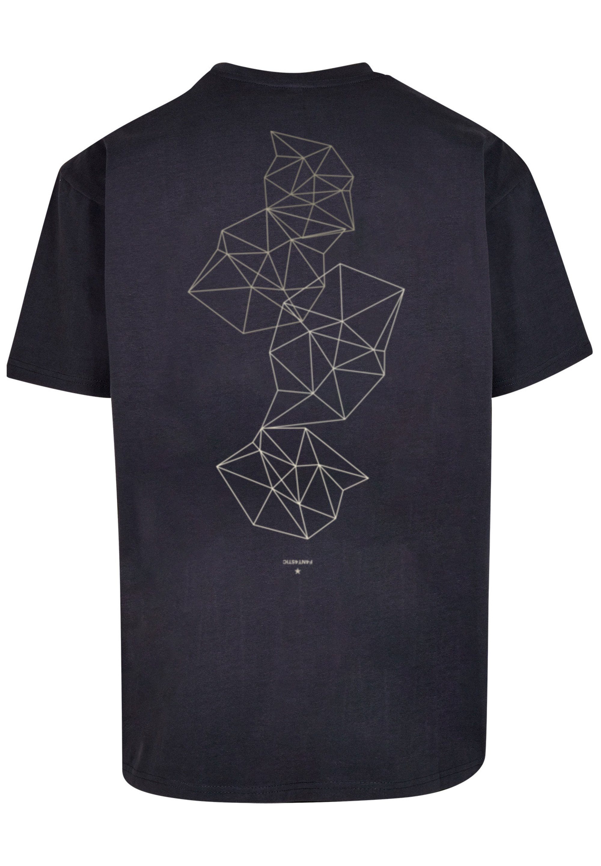 Print Geometric T-Shirt F4NT4STIC Abstract