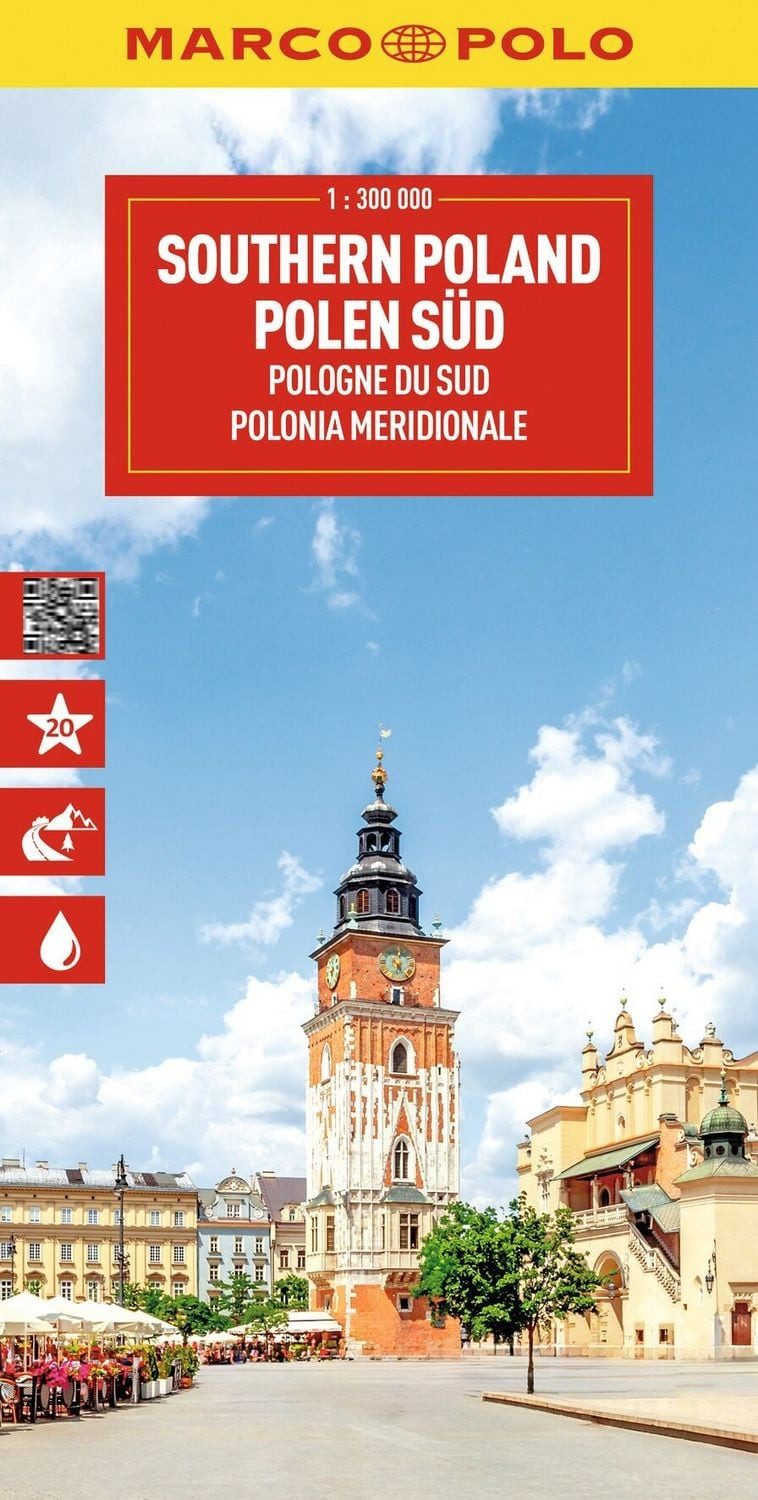MARCO POLO Reisekarte Polen Süd 1:300.000 / Marco Polo Verlag