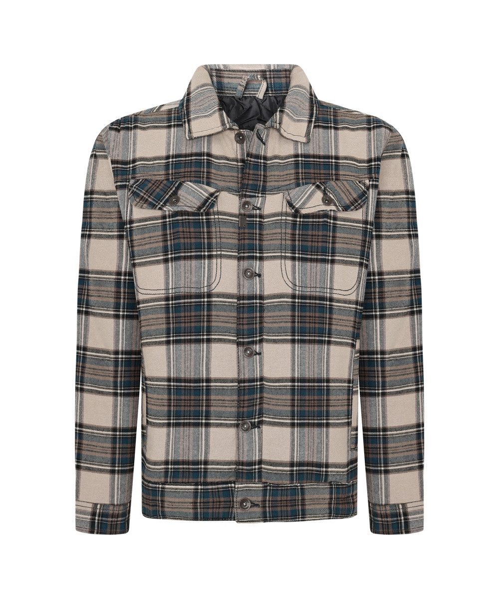 TIMEZONE Langarmhemd CHECK JACKET (1-tlg)