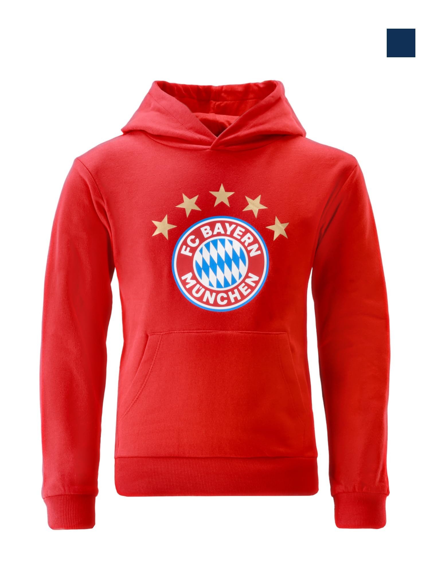 FC Bayern München Kapuzenpullover FC Bayern München I Hoodie Essential I Kinder I Navy