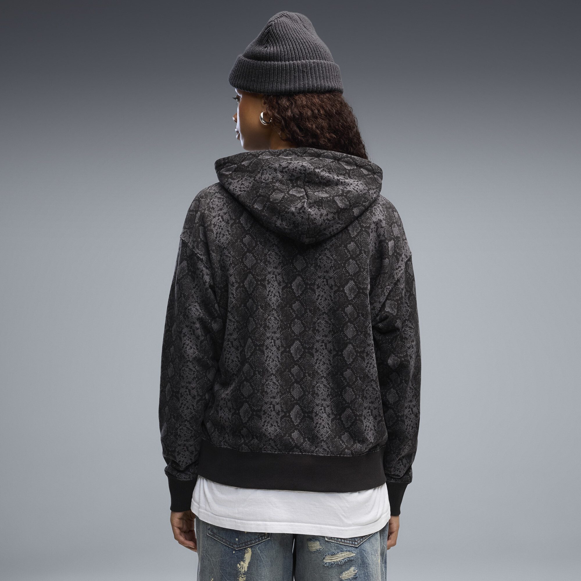 PUMA Hoodie Snake Pack Bedruckter Hoodie Damen