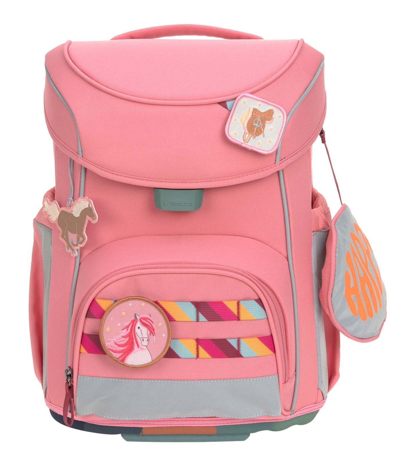 LÄSSIG Schulranzen School Set Slim 7-teilig (Set, 6-tlg)