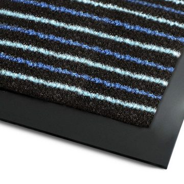 Fußmatte Tango Blau, Erhältlich in 3 Größen, Sauberlaufmatte, SKY Schmutzfangmatten, Rechteckig, Höhe: 6 mm