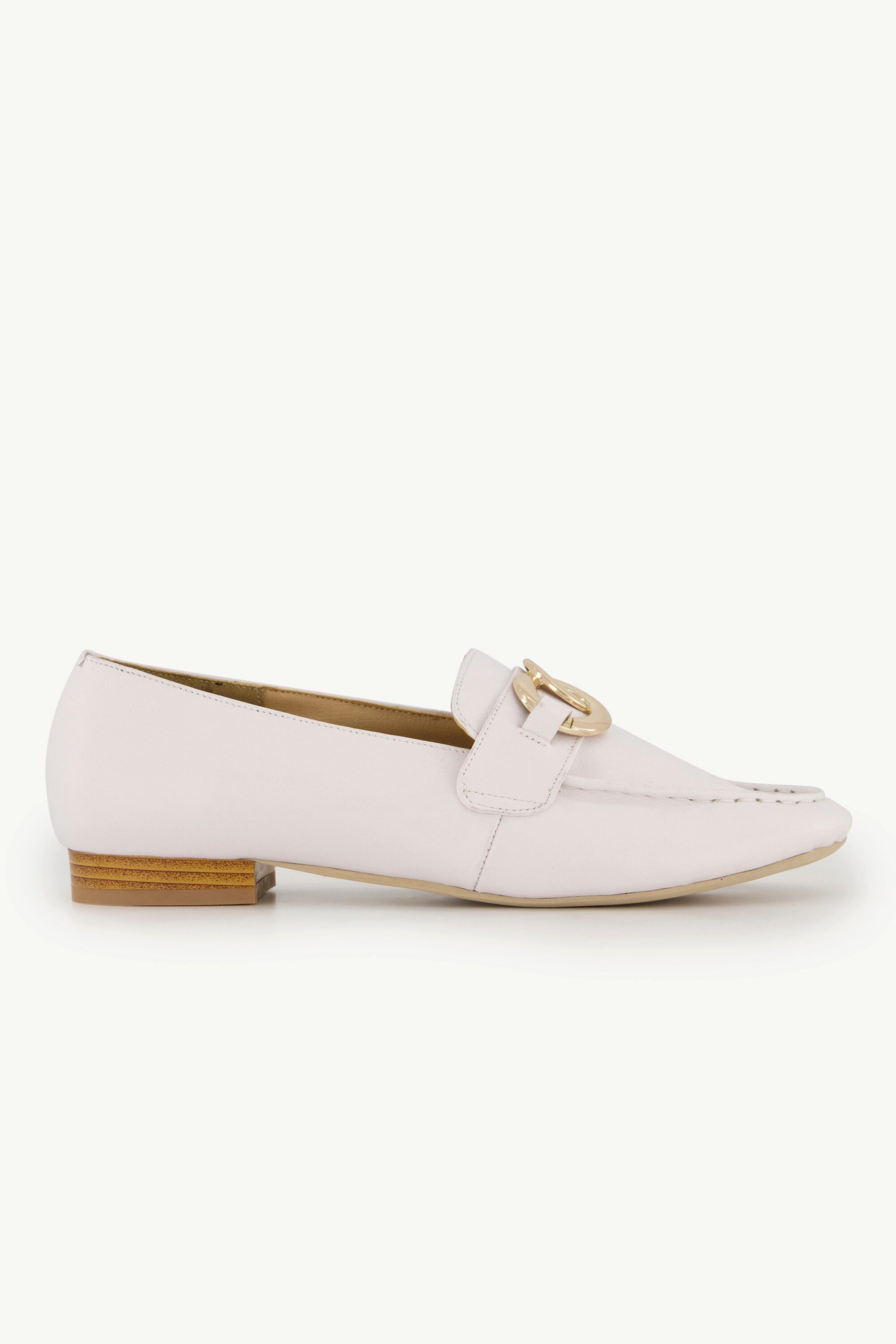 Ulla Popken Leder-Loafer Ringschnalle Weite H günstig online kaufen