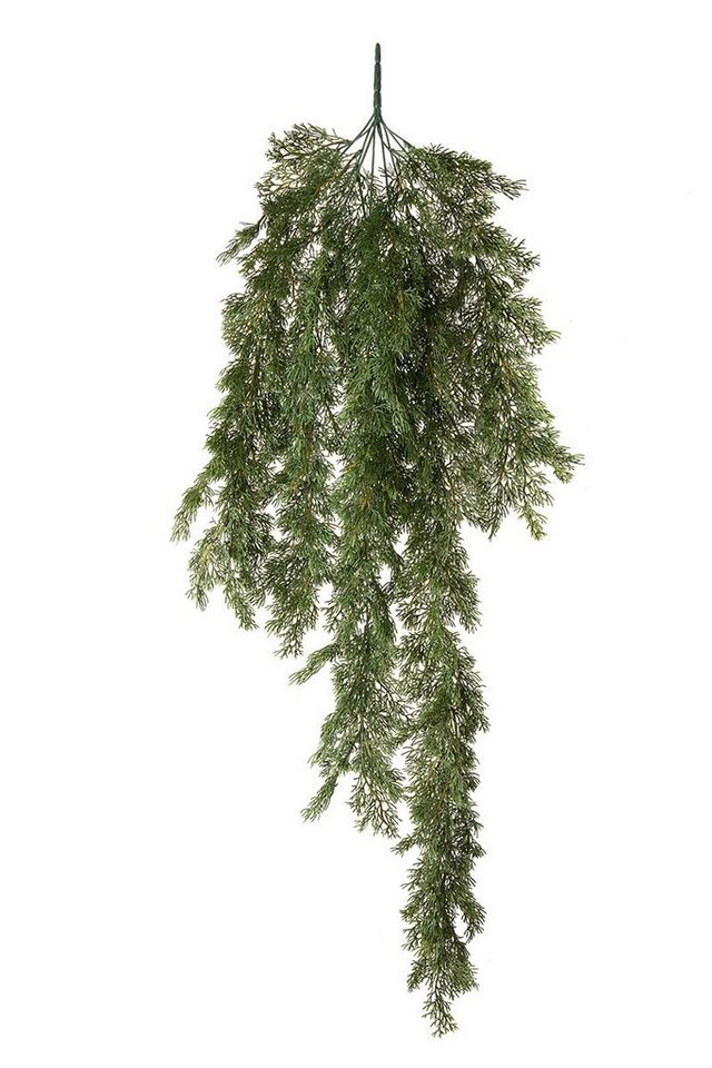 Kunstblume Deko Tannenzweig/hängend grün VE 2 (BxHxL) cm x 110 cm x cm F&S,  GILDE, Kunstblume Deko Blume Kunstpflanze für Zuhause Dekoartikel