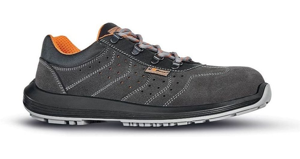 U Power Sicherheitsschuhe S1p SRC – Unisex, Orange, Mit Aluminium-Zehenschutzkappe – Größe 38