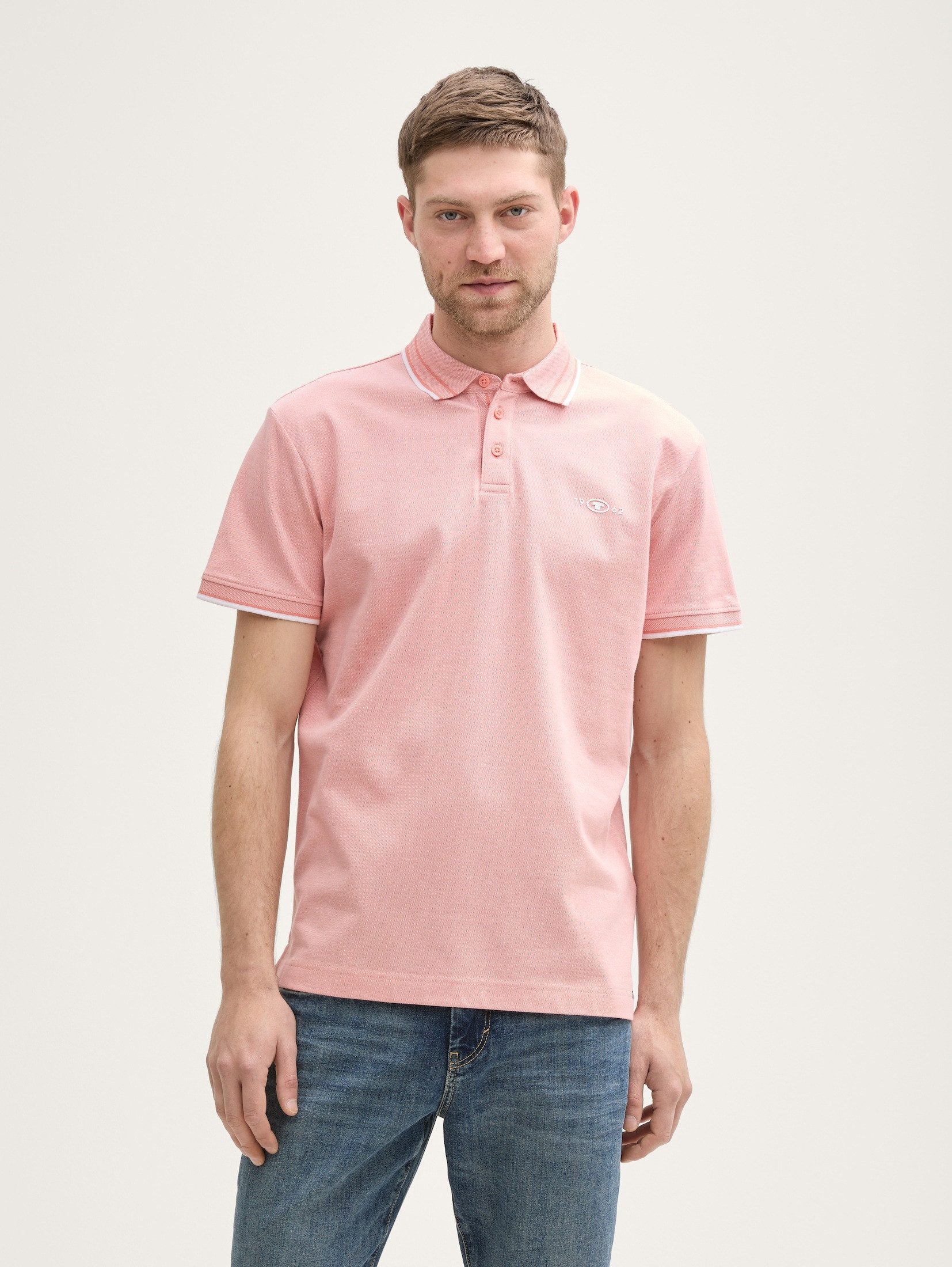 TOM TAILOR Poloshirt mit Logo Stickerei günstig online kaufen