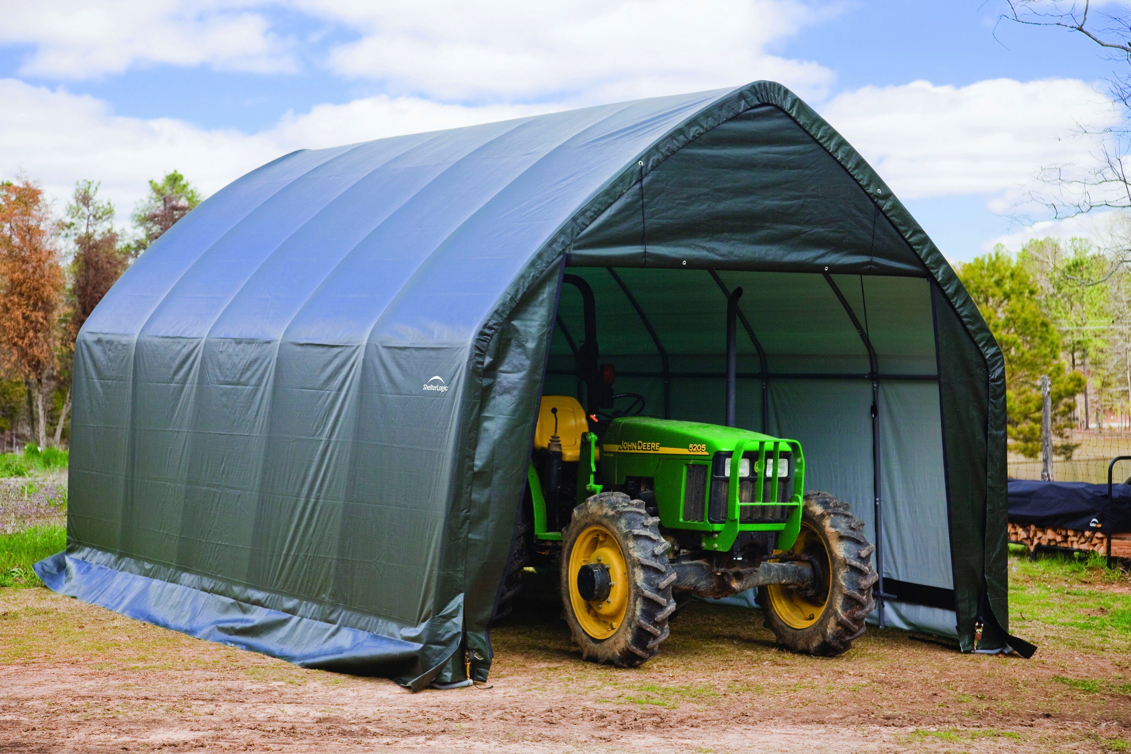 ShelterLogic Garage Garage-in-a-Box, sehr schneller Auf- und Abbau, BxTxH: 390x610x370 cm