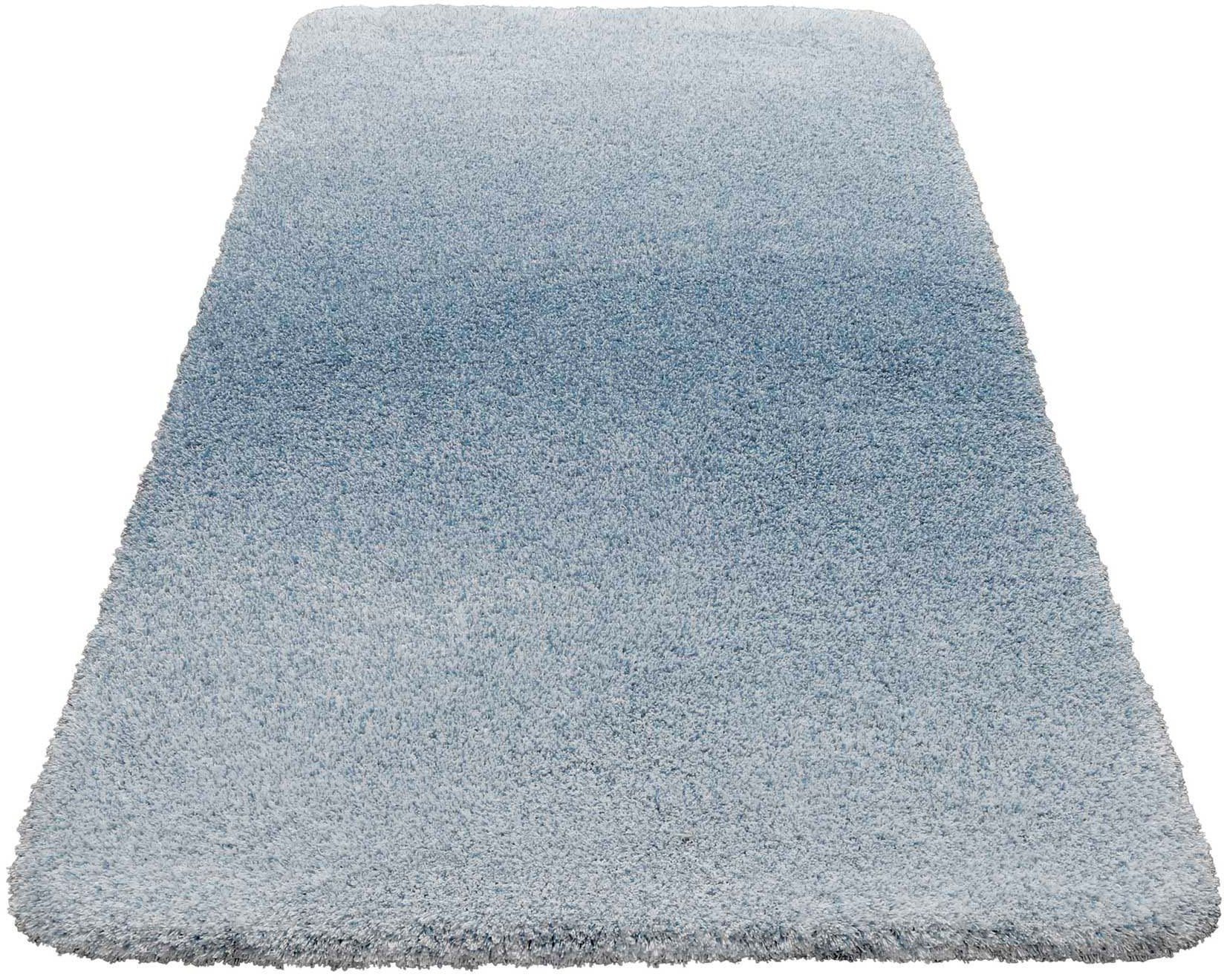 Wecon home Basics Badematte Luuk WB-2705, Höhe 25 mm, rutschhemmend beschichtet, schnell trocknend, fußbodenheizungsgeeignet, Polyester, trendiger Farbverlauf,  – Bild 3 von 5