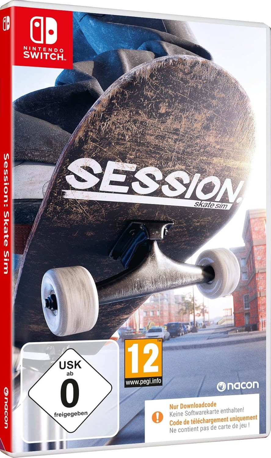Session - Skate Sim - Skaten, deine Künste auf dem Skateboard für (Code in a Box), Nintendo Switch