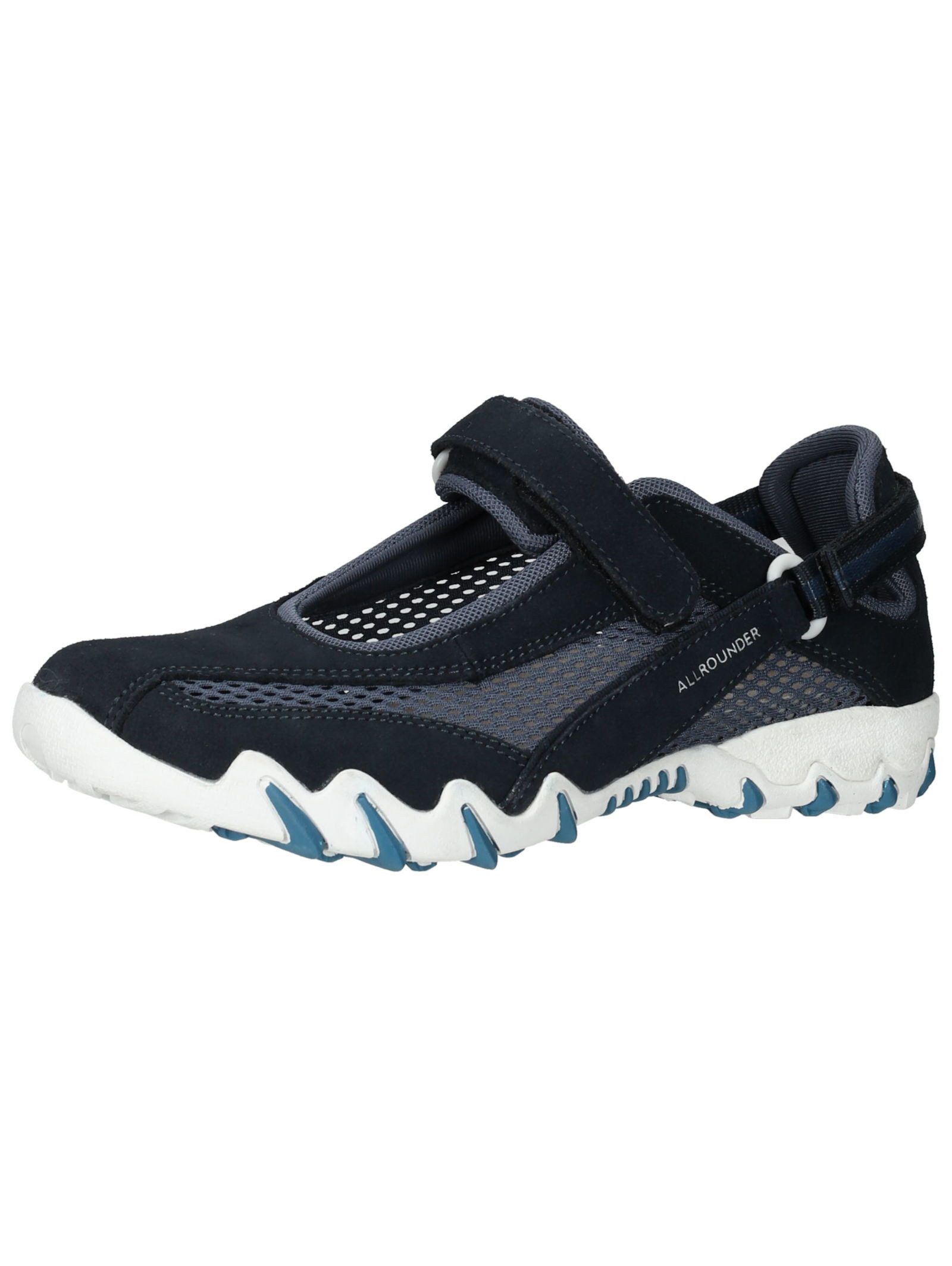 Halbschuhe Veloursleder Klettschuh