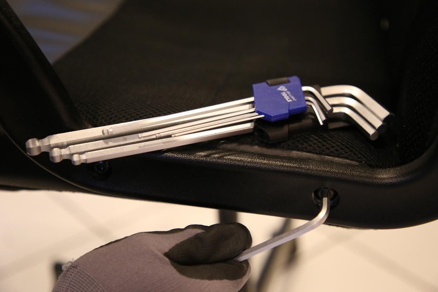 Thumbnail - Brilliant Tools Winkelschlüssel Winkelstiftschlüssel-Satz, 9-tlg, Innensechskant-Profil, lang
