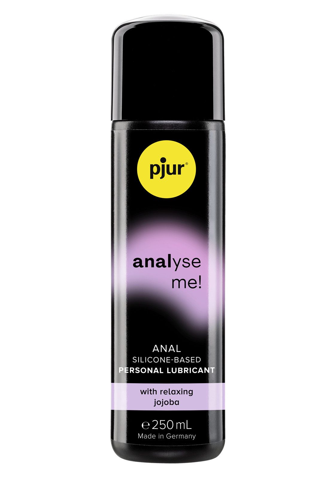 pjur Analgleitgel Analyse me! - 250ml - auf Silikonbasis, Relaxing Anal Glide - mit Jojoba - Made in Germany