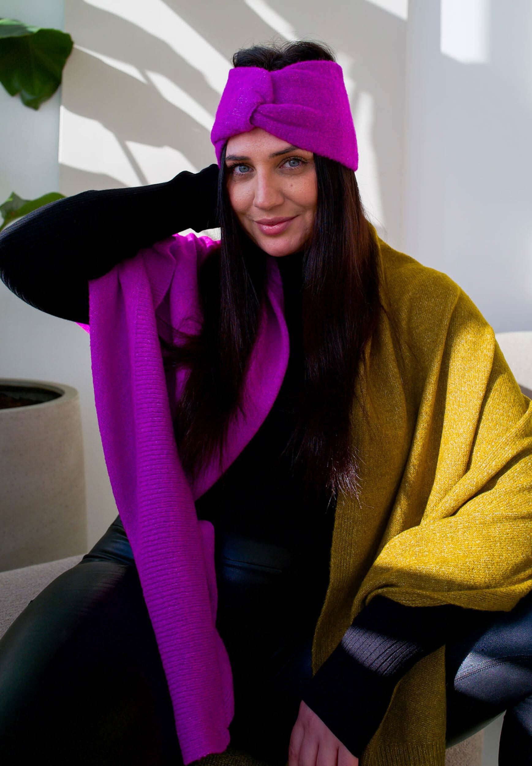 Fraas Modeschal Polyesterschal, (ohne Fransen)