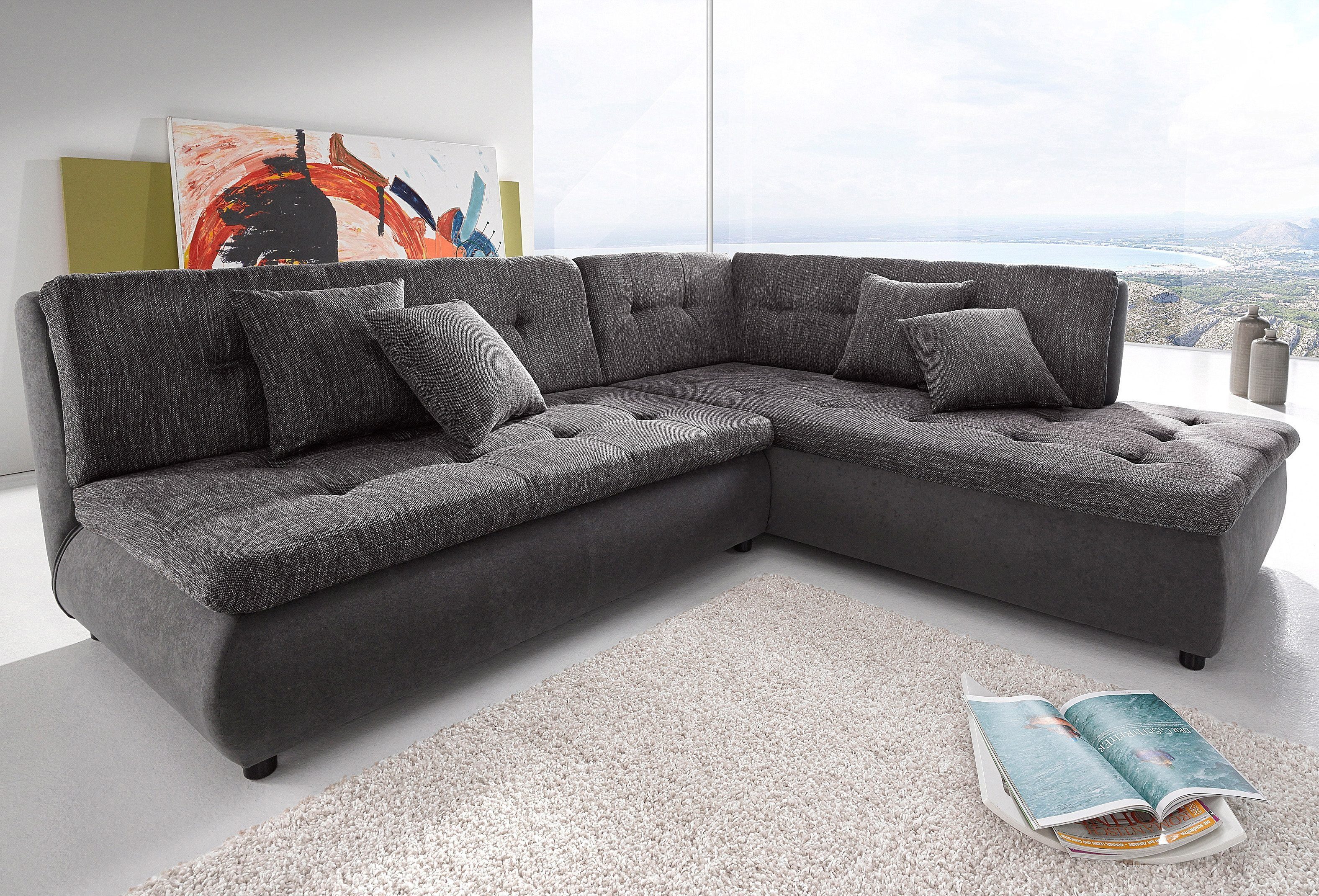 Bettfunktion, Pool, wahlweise HG mit Trends stellbar Ecksofa im Raum frei by