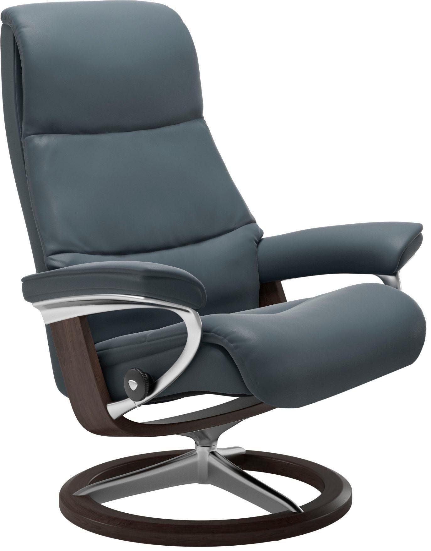 Wenge Stressless® Relaxsessel Signature S,Gestell Base, View, Größe mit