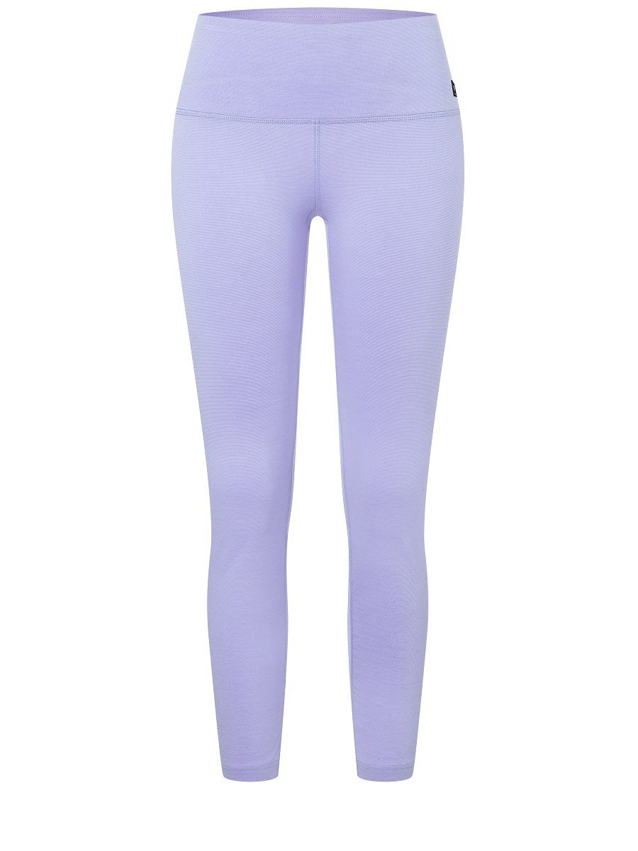 Merino-Materialmix W SUPER Funktionstights TIGHTS funktioneller SUPER.NATURAL Merino Lavender Tight