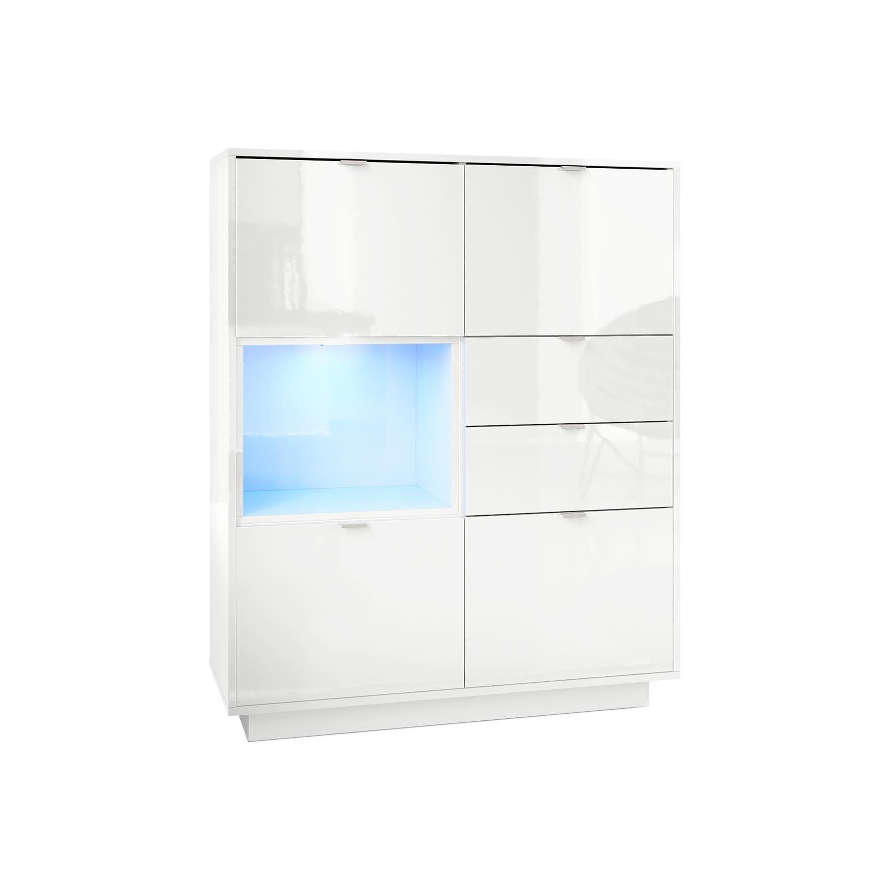 Vladon Highboard Metro (Highboard, mit 4 günstig online kaufen