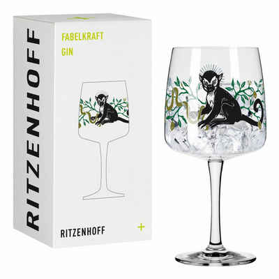 Ritzenhoff Longdrinkglas Fabelkraft Gin 001, Kristallglas, Made in Germany
