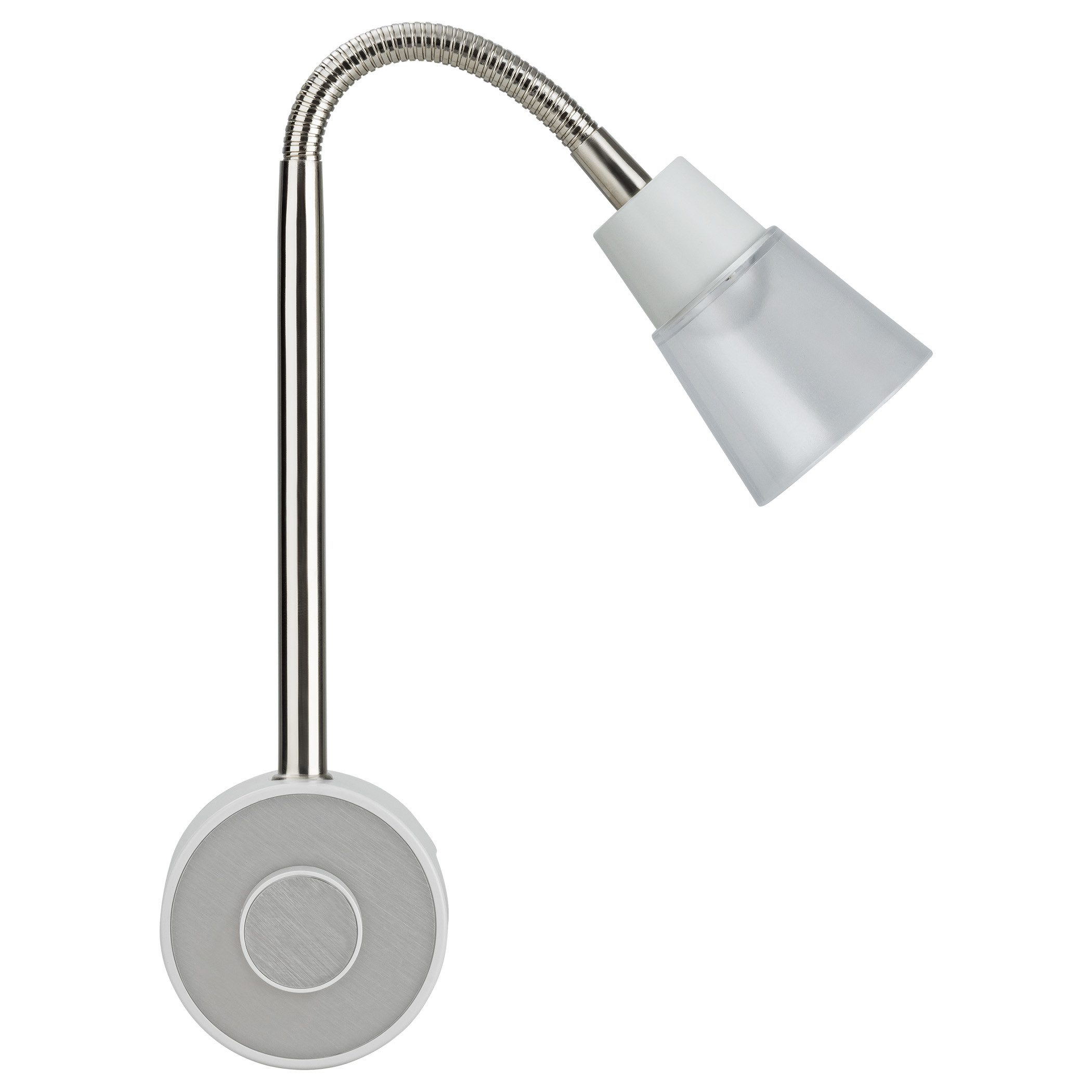 SEBSON LED Steckdosenleuchte LED Steckdosenlampe dimmbar und flexibel - 2W 160lm warmweiß, LED fest integriert, warmweiß