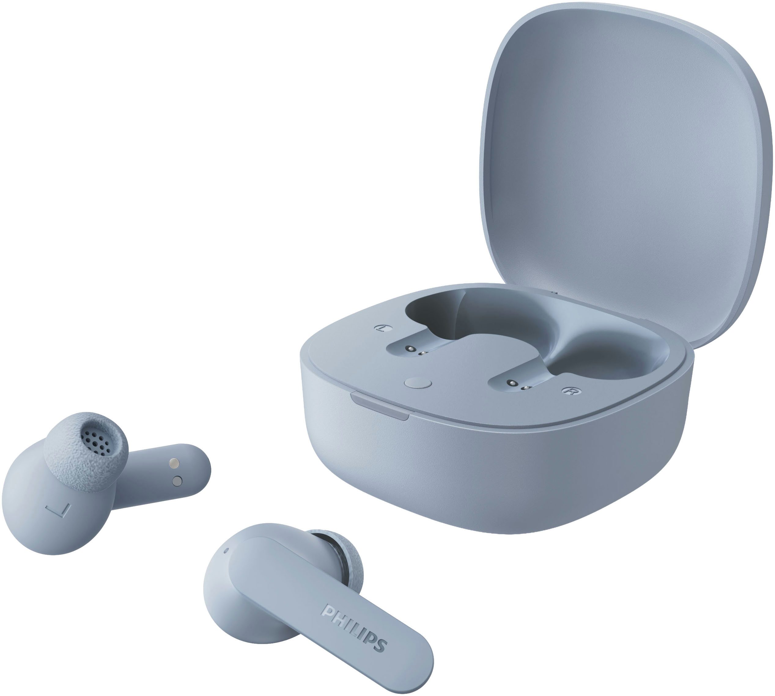 Philips TAT2100LB/00 wireless In-Ear-Kopfhörer (Geräuschisolierung, Google Assistant, Siri, Bluetooth)