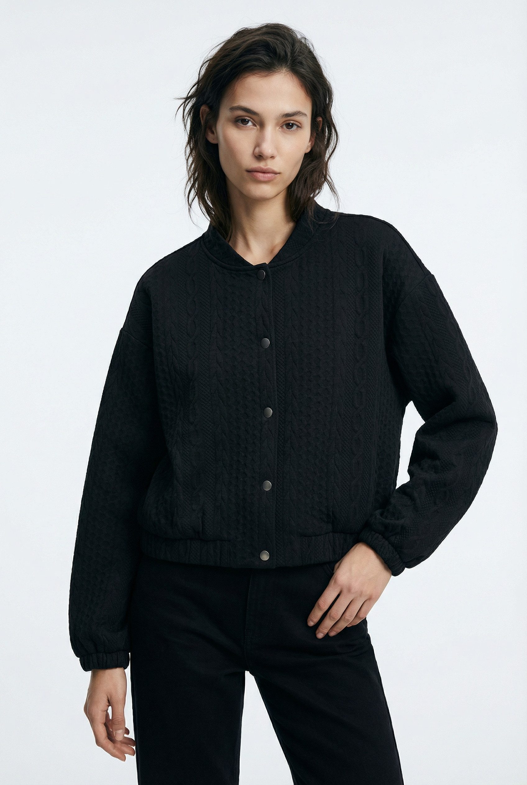 Vero Moda Strickjacke VMJANNI LS BOMBER JRS GA